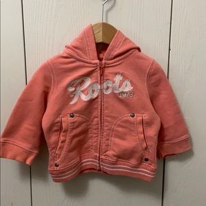 Roots Peach Terrycloth Hoodie